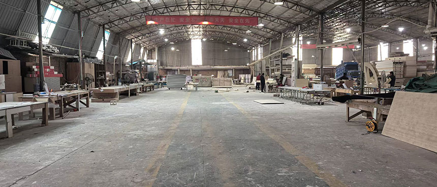 展台搭建工厂全景
